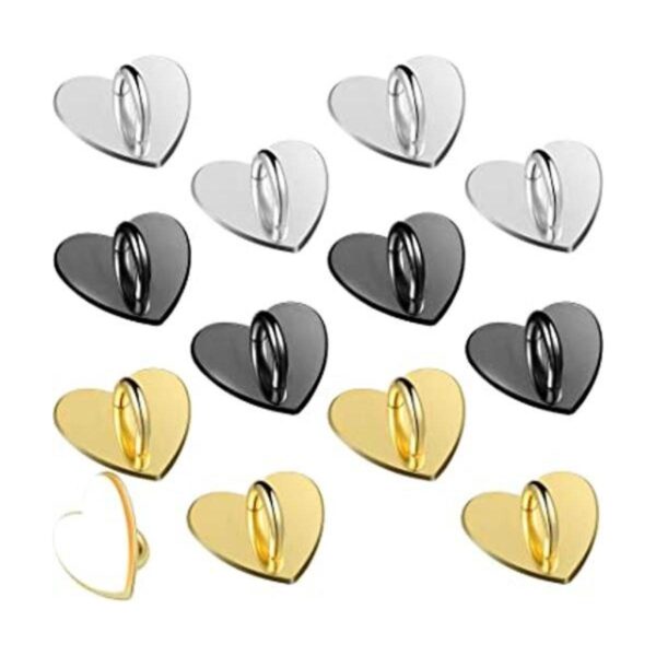 12 anillos de dedo adhesivos para teléfono celular agarre_1