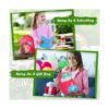 12 bolsas de regalo de fiesta para niños con cordón de_3