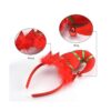 12 diademas navideñas lindas decoraciones de Navidad_3