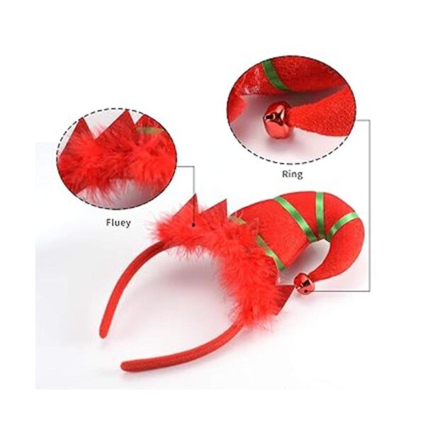 12 diademas navideñas lindas decoraciones de Navidad_3