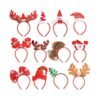 12 diademas navideñas lindas decoraciones de Navidad_1