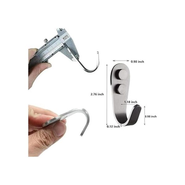 12 ganchos de pared de acero inoxidable ganchos_2