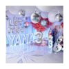12 globos de fiesta de cumpleaños de muñeco de nieve para_5