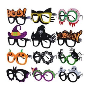 12 lentes de Halloween novedosas gafas de juguete_1