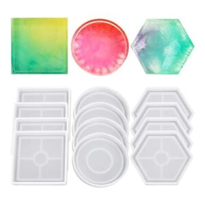 12 moldes de silicona para posavasos de bricolaje incluye_1