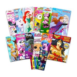 12 libros para colorear para niñas de 4 a 8 a 12 páginas_1