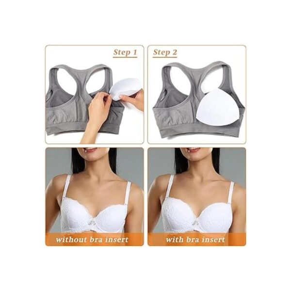 12 pares de sujetadores deportivos triangulares insertos_4