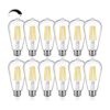 12 paquetes de bombillas LED Edison vintage equivalente a_1