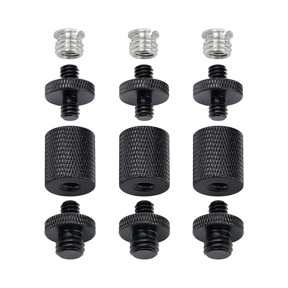 12 piezas de adaptador de soporte de luz de 14 pulgadas y