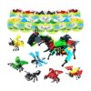 12 piezas de huevos de Pascua prellenados con insectos_1