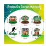 12 piezas de decoración de fiesta de fútbol americano_2