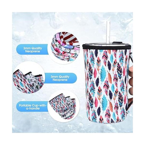 12 piezas de funda aislante de neopreno para taza de café