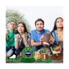 12 piezas de decoración de fiesta de fútbol americano_6
