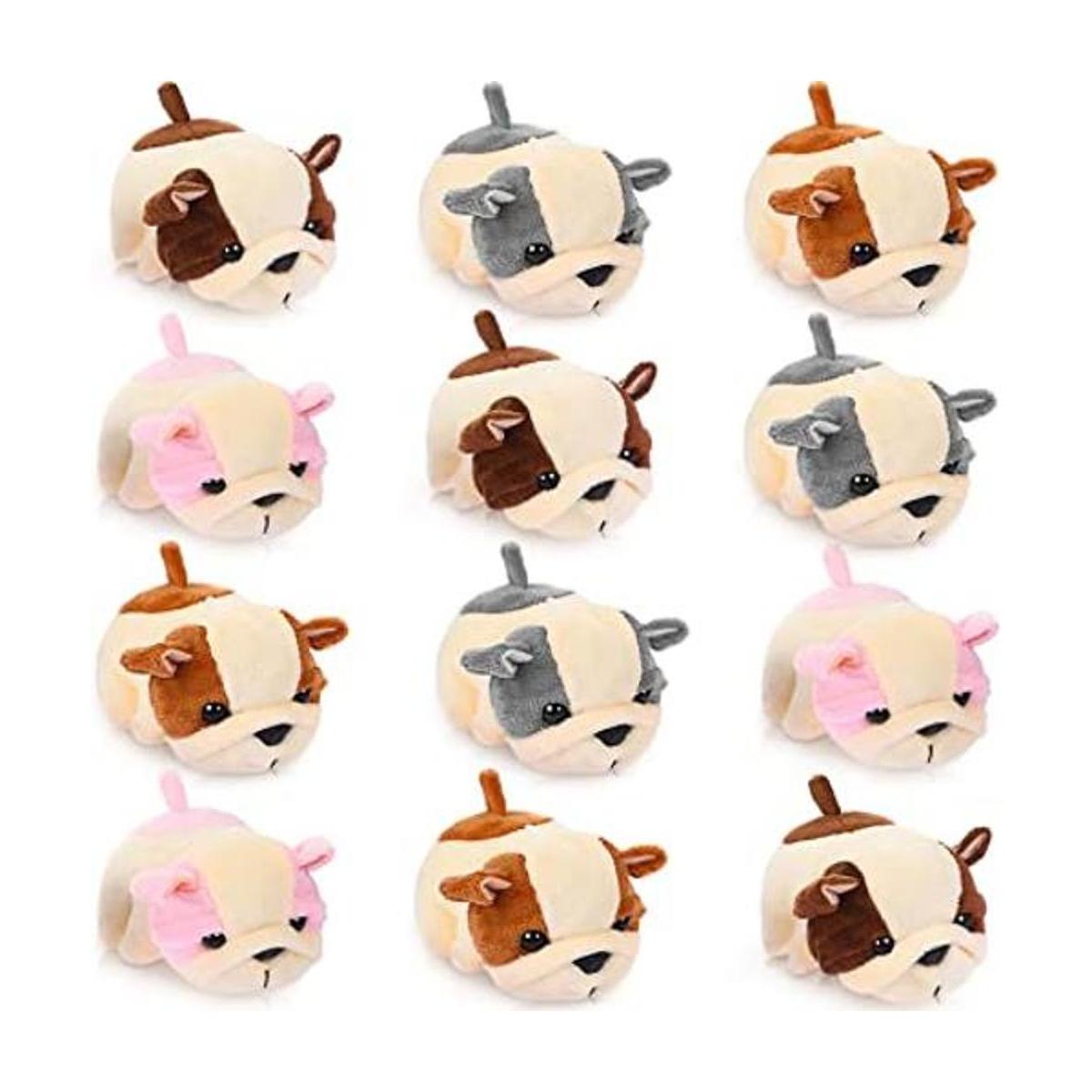 12 piezas de lindo juguete de peluche de 4 pulgadas mini