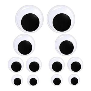 12 piezas de ojos grandes de 2 pulgadas 3 pulgadas 4