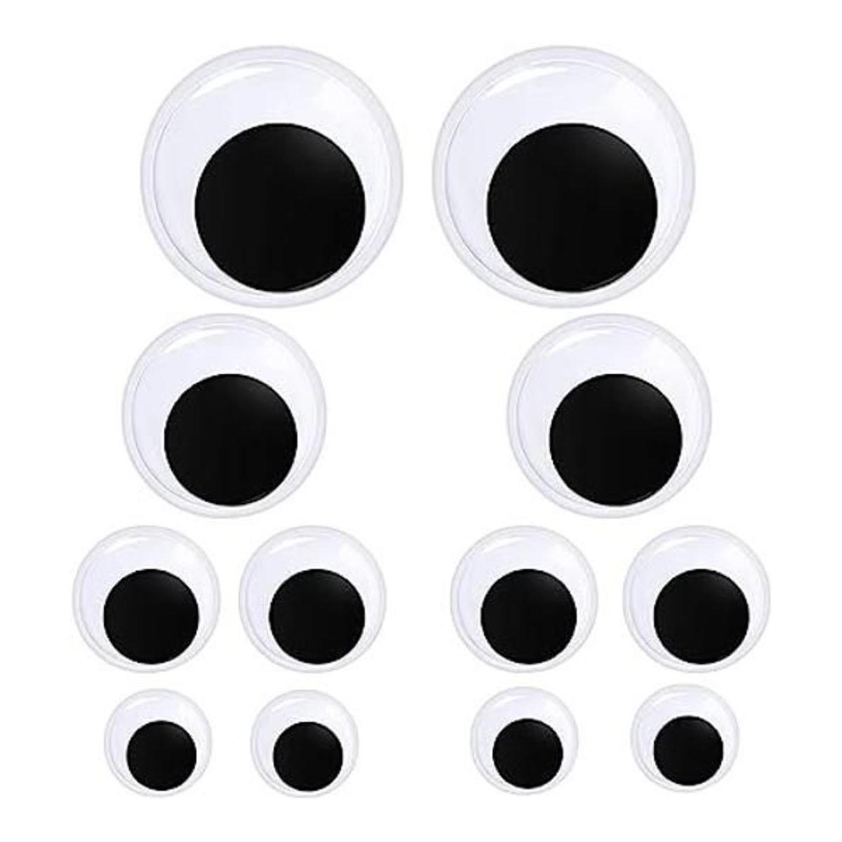 12 piezas de ojos grandes de 2 pulgadas 3 pulgadas 4