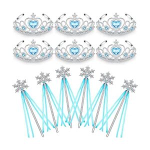 12 piezas de tiaras y coronas de plata para niñas_1
