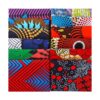 12 piezas de tela africana con estampado de cera Ankara