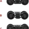 12 piezas modelo Bogie de tren con ruedas de plástico_6