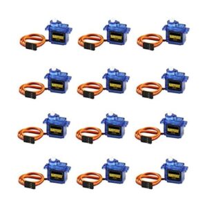 12 unidades SG90 Micro servomotor Dorhea Mini Servo SG90_1