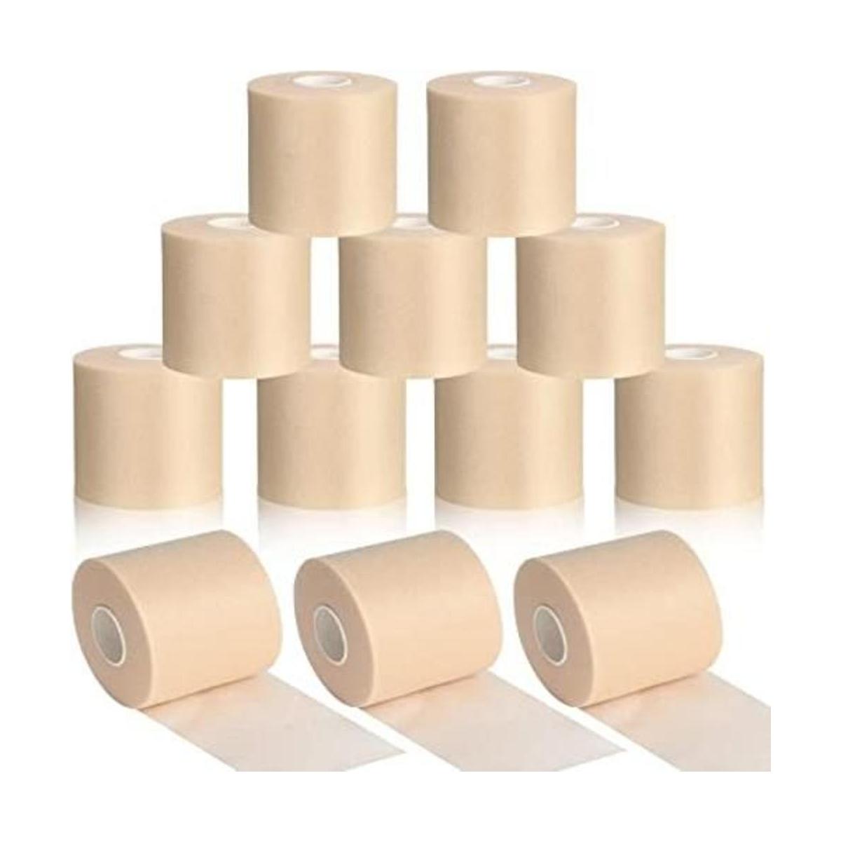 12 rollos de cinta adhesiva para deportes de espuma para