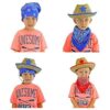 12 unidades de sombreros de paja de vaqueros con_2