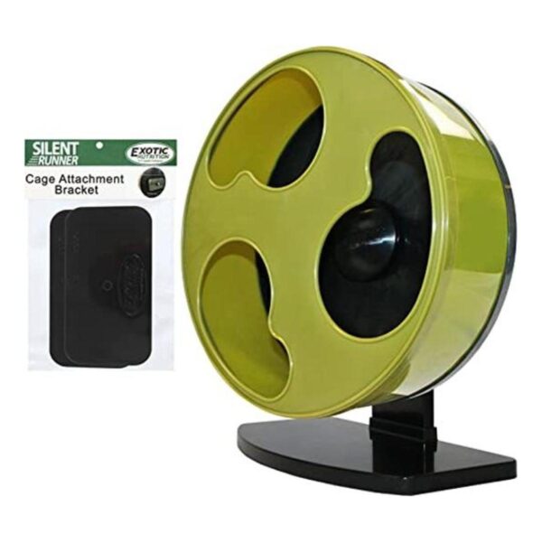 12 Silent Runner Rueda de ejercicio con amplia Track