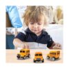 12 unidades en caja Chubby School Bus modelo juguetes de_2