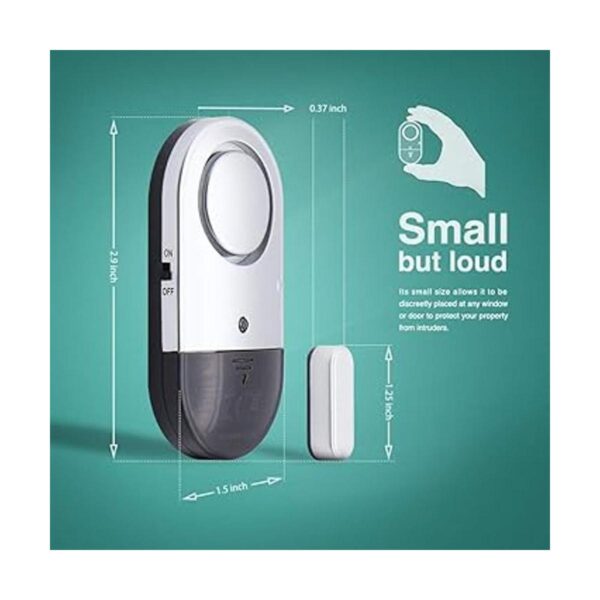 120 DB Sensor de alarma abierto para puerta y ventana para_2