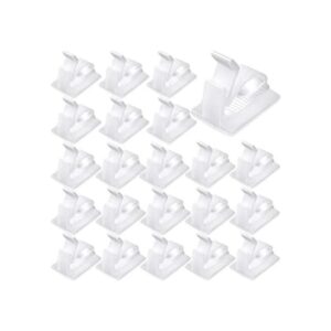 120 clips de cables para exteriores clips de gestión de
