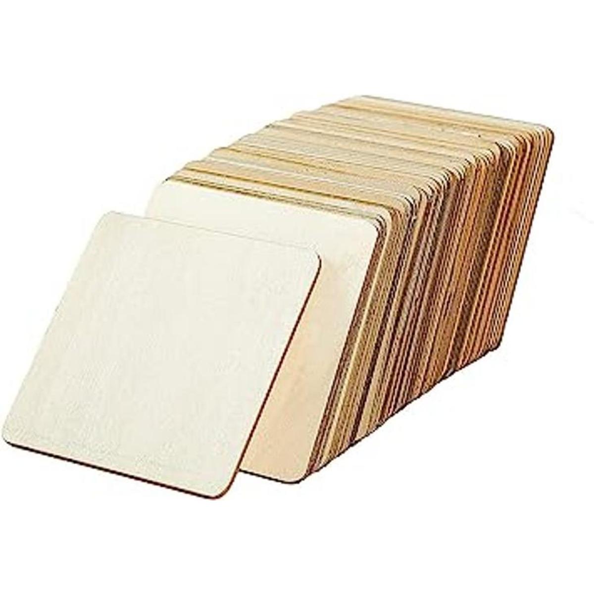 120 piezas de madera cuadradas sin terminar de 4 x 4