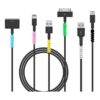 120 unidades de protector de cable de carga protector de