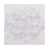 1200 piezas de confeti de copo de nieve azul y blanco con