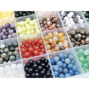 1200 cuentas redondas naturales de 0.236 pulgadas 0.236