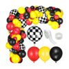 127 globos de carrera de automóvil suministros de fiesta_1
