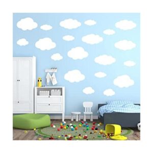125 pegatinas de pared de nube nubes blancas despegar y_1