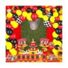127 globos de carrera de automóvil suministros de fiesta_4