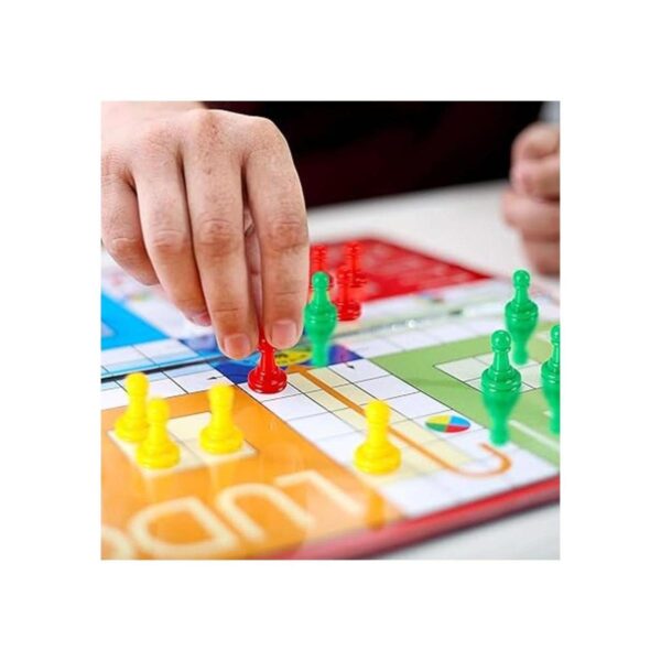128 piezas de juego de mesa de plástico multicolor piezas_4