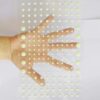 1230 calcomanías de pared con estrellas ultra brillantes