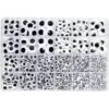1330 piezas Googly Eyes autoadhesivas para manualidades