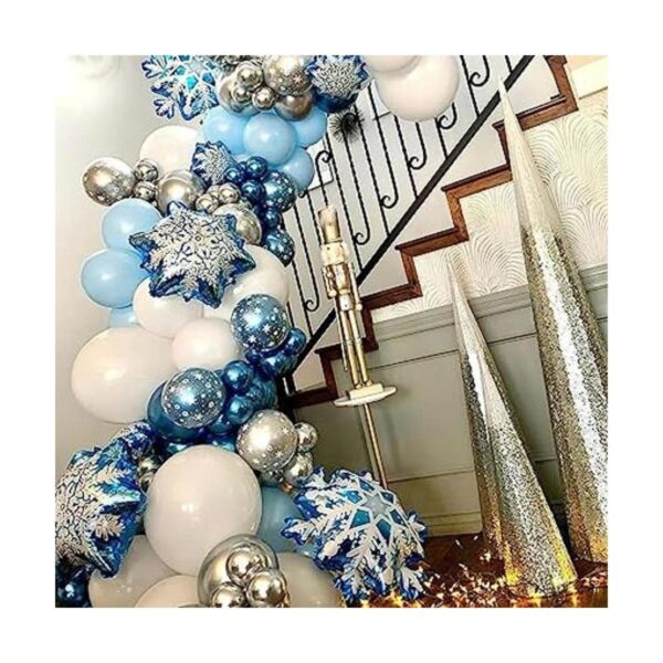132 globos de metal de reina de nieve de hielo de doble_1