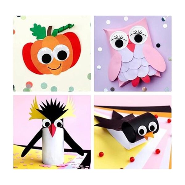 1330 piezas Googly Eyes autoadhesivas para manualidades