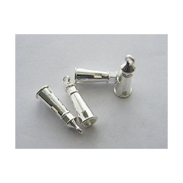 14 Faro colgantes tono de plata chapado en 25 x 8.7 yard_3