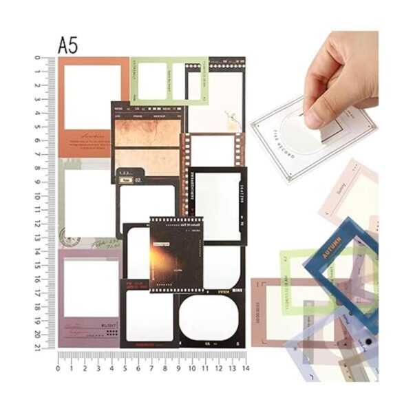 135 piezas de calcomanías decorativas de PET para