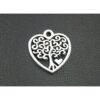 14 Pcs envejecido colgante de corazón rbol Encanto_2