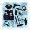 14 piezas de juguetes de simulación policial y uniforme_3