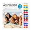 14 pares de lentes de sol de corazón para mujer_4