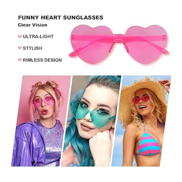14 pares de lentes de sol de corazón para mujer_5