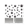 144 calcomanías de decoración para perro calcomanías de_2