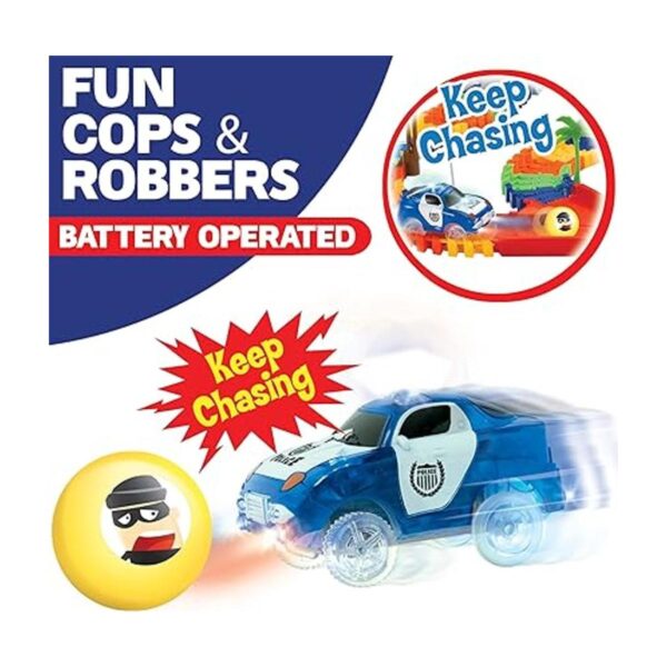 142 piezas de Policía Patrulla Chase Create a Road Super